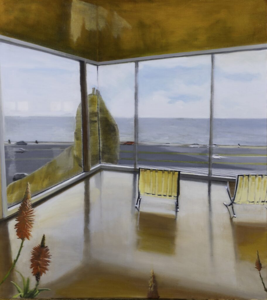 mar, 2024, oleo sobre tela, 90 x 80 cm