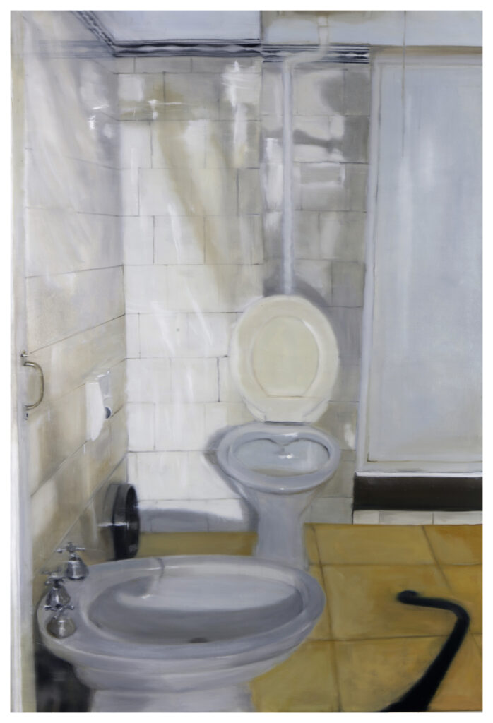 Bano 2024 Oleo Sobre Tela 150 X 100 Cm 698x1024