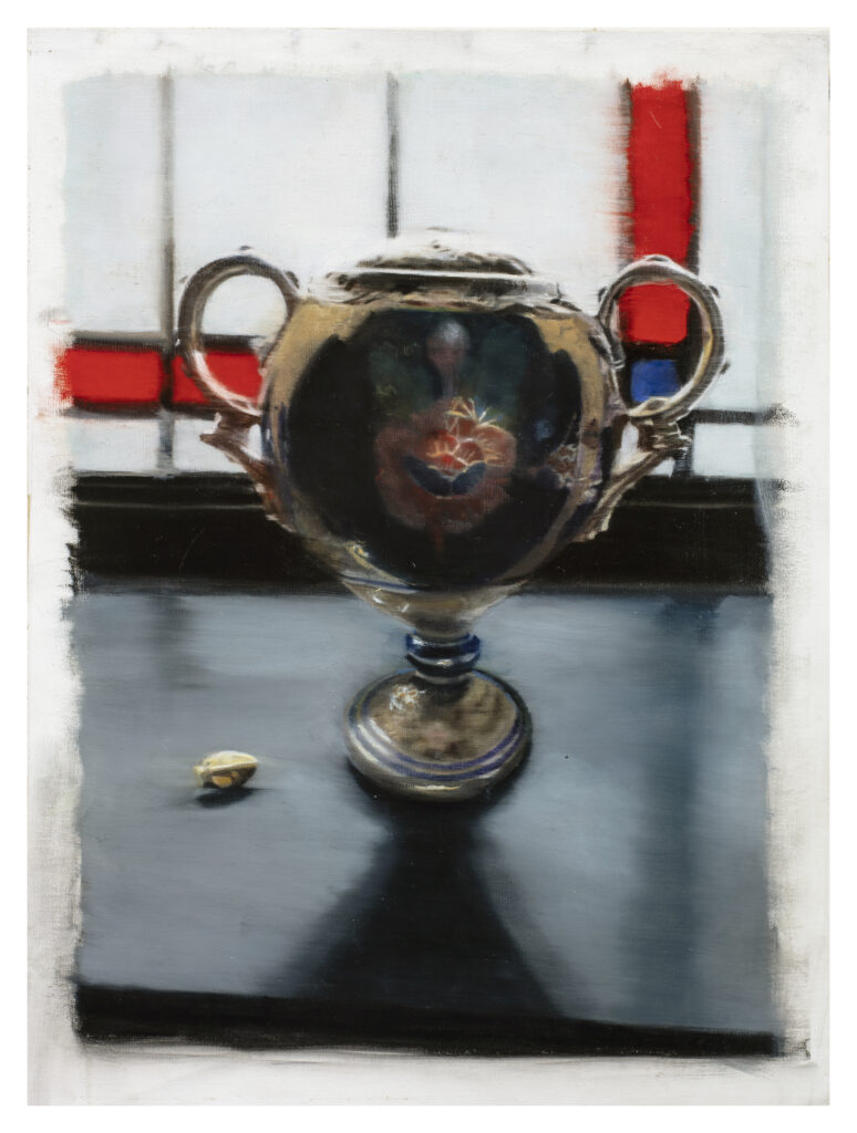 la azucarera japonesa, 2020, oleo sobre tela suelta, 40 x 30 cm, coleccion particular