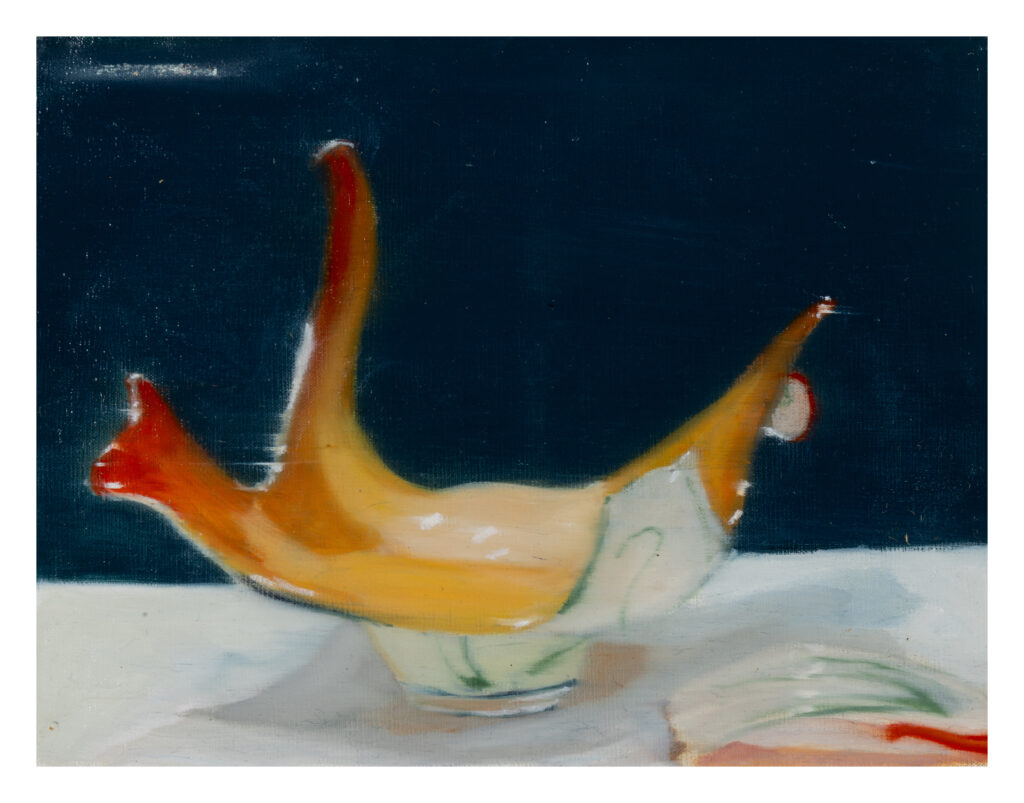 murano 2, 2025, 25 x 33 cm, oleo sobre tela suelta