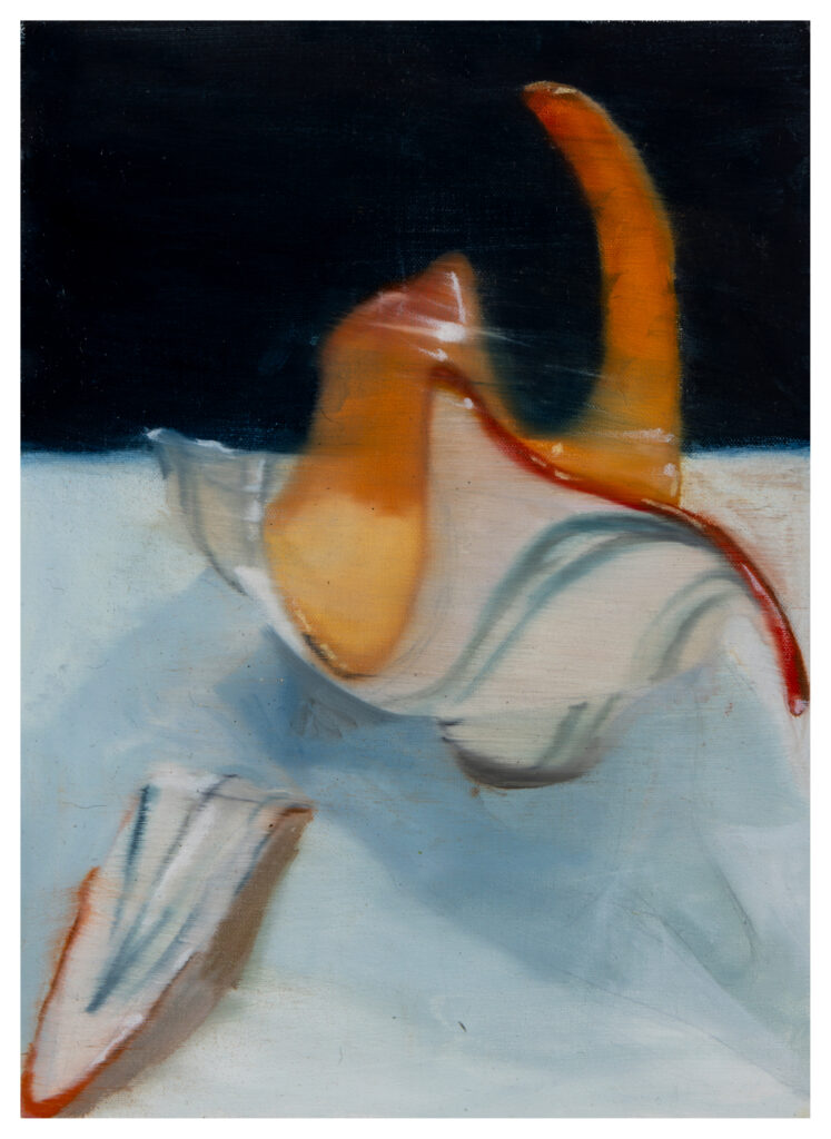 murano 3, 2025, 33 x 25 cm, oleo sobre tela suelta