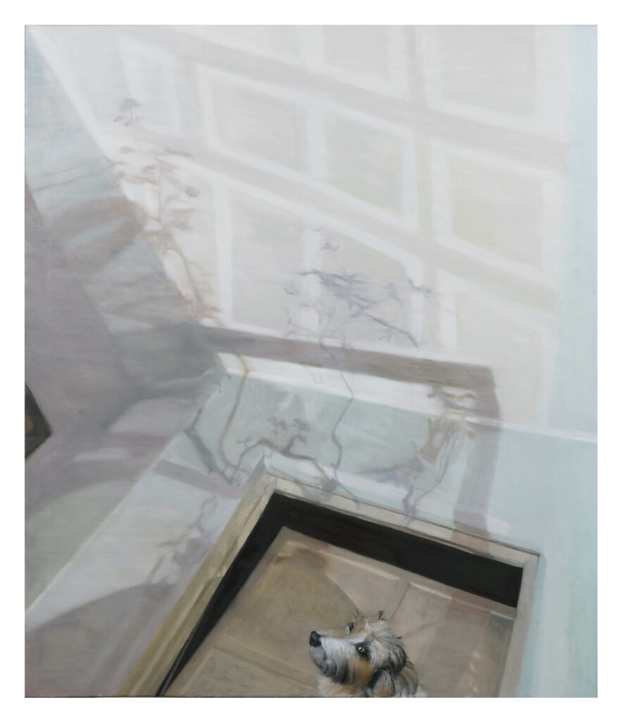 Entre Sombras 2020 Oleo Sobre Tela 150 X 100 Cm Coleccion Particular 883x1024